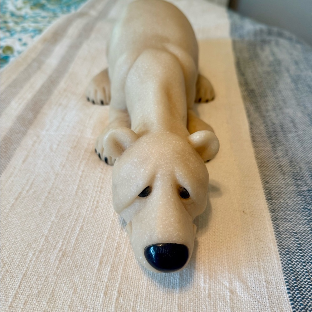 Quarry Critters Adorable Cream Stone Bear